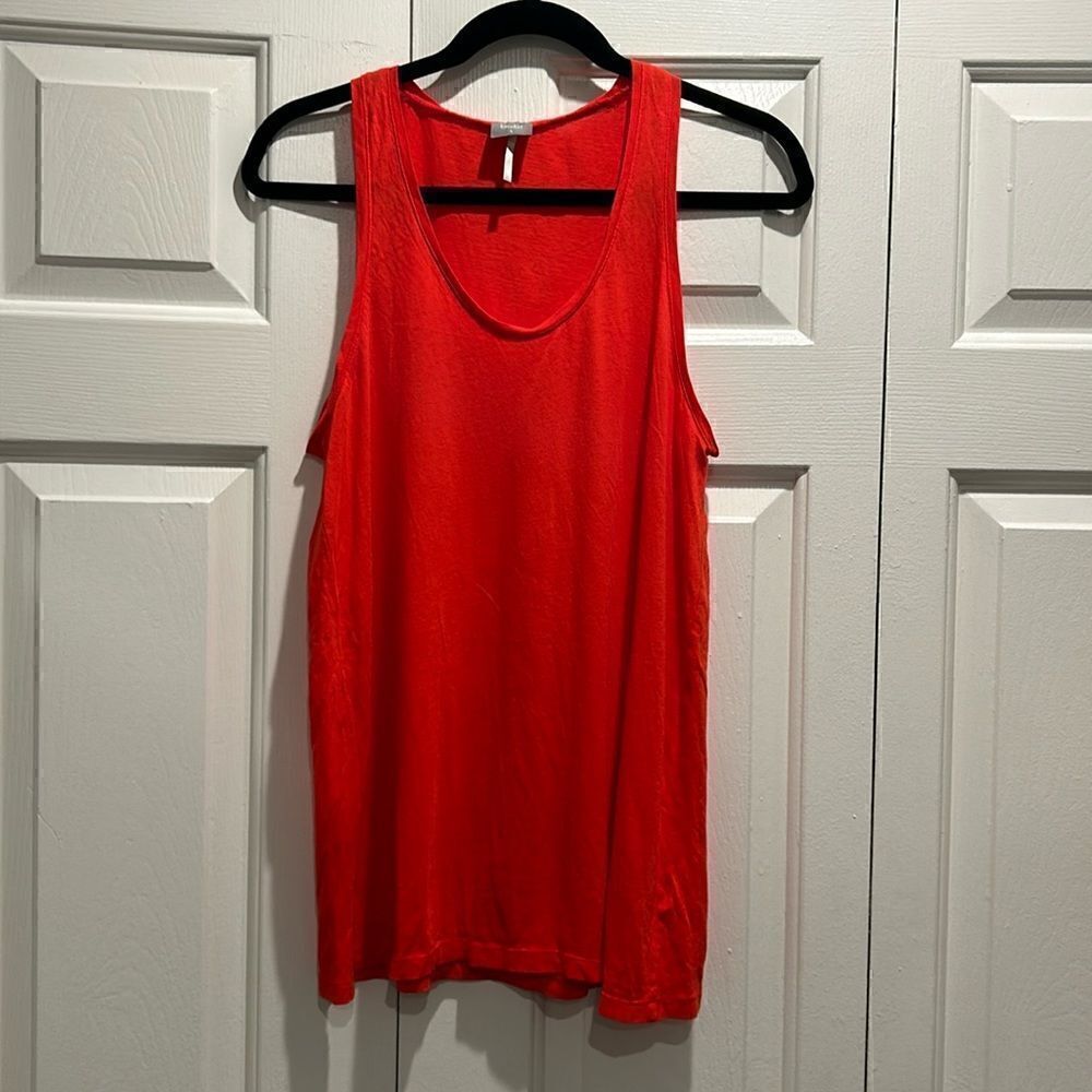 BOBI Red Tank Top, Size Large